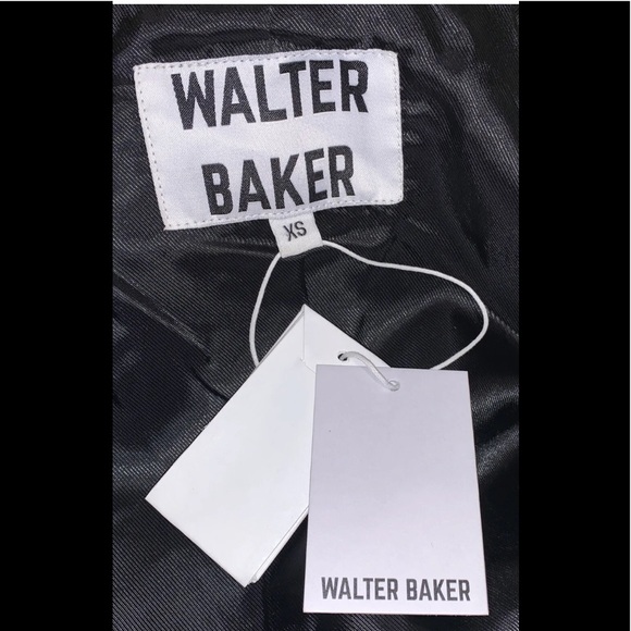 Walter Baker KIRA Blazer In Lime Green 100% Leather Oversized Jacket NWT - Picture 12 of 12